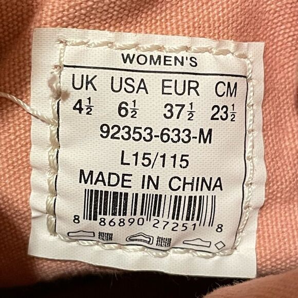 PALLADIUM Women’s Baggy Foldover Lace-up Boot Rose Brick Pink Size 4.5 - Picture 13 of 13